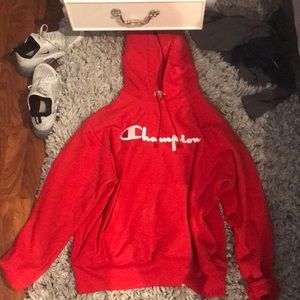 Champion Hoodie Red (Medium)